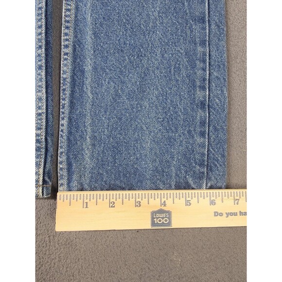 Vintage Levis 505 Jeans Mens 30x30 Blue Denim Regular Fit Straight Made USA 90s - Picture 4 of 13